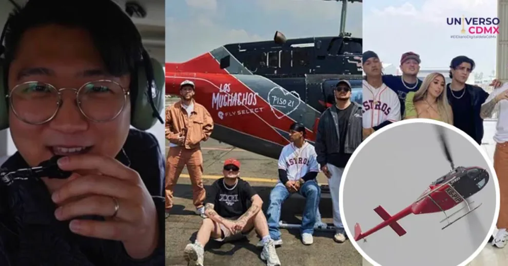 El helicóptero de las celebridades se desploma en Coyoacán